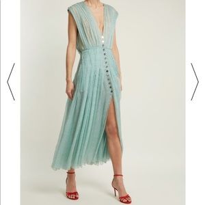 NEW🔥CAROLINA HERRERA Runway Silk Chiffon Dress